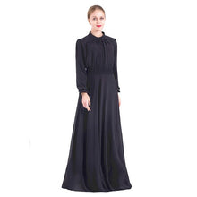 Load image into Gallery viewer, Eid Mubarak Kaftan Dubai Abaya Turkey Hijab Chiffon Muslim Dress Ramadan Caftan Islam Turkish Dresses Abayas For Women Vestidos
