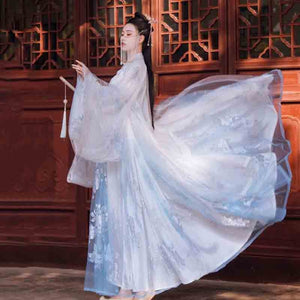 Chinese Traditional Hanfu Women Party Outfit Female Carnival Cosplay Costume Fancy Dress Summer Dress For Women Plus Size 5XL